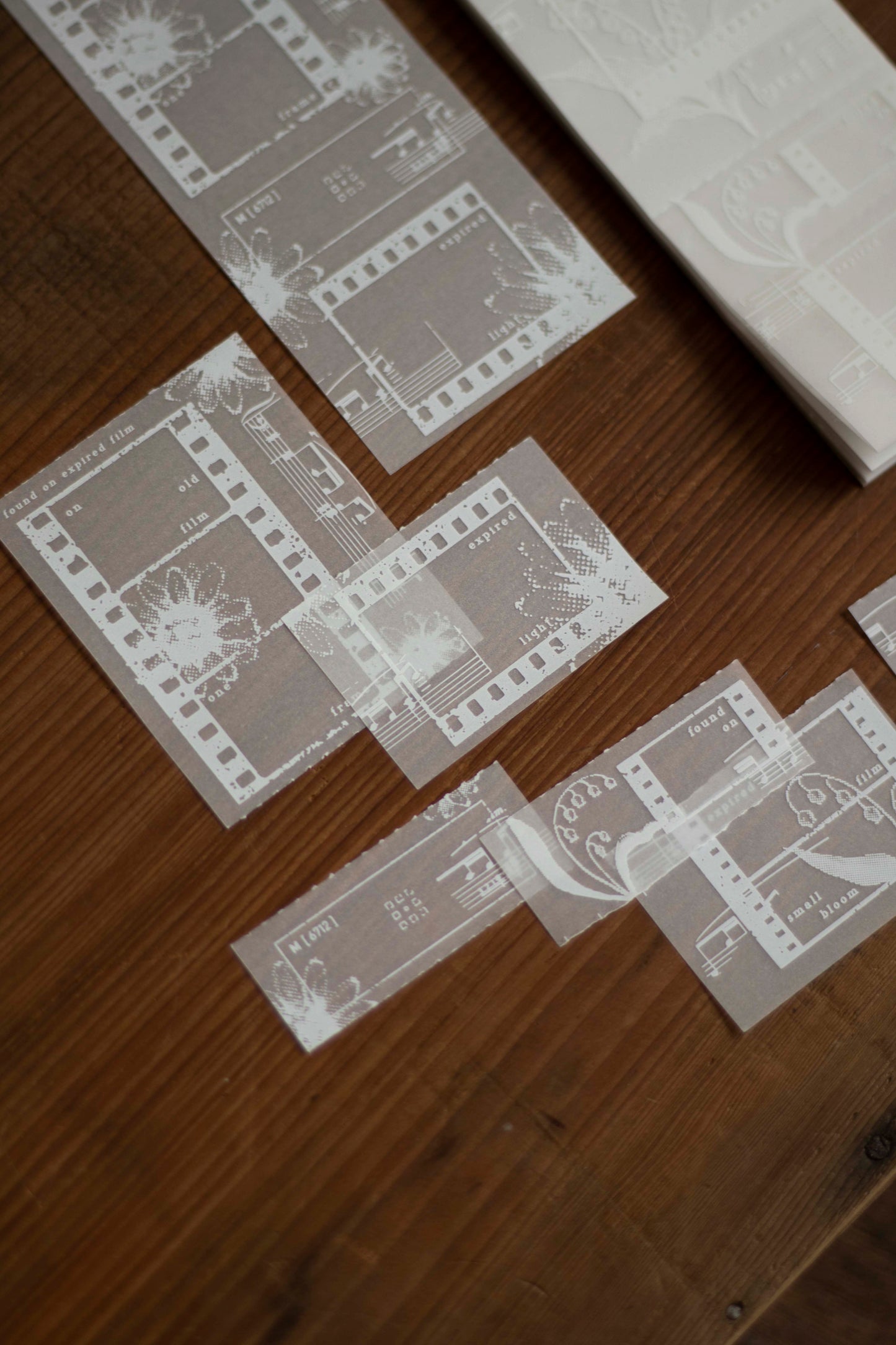 Loi Design Tracing Paper Memo Pad | Film Negative Collection