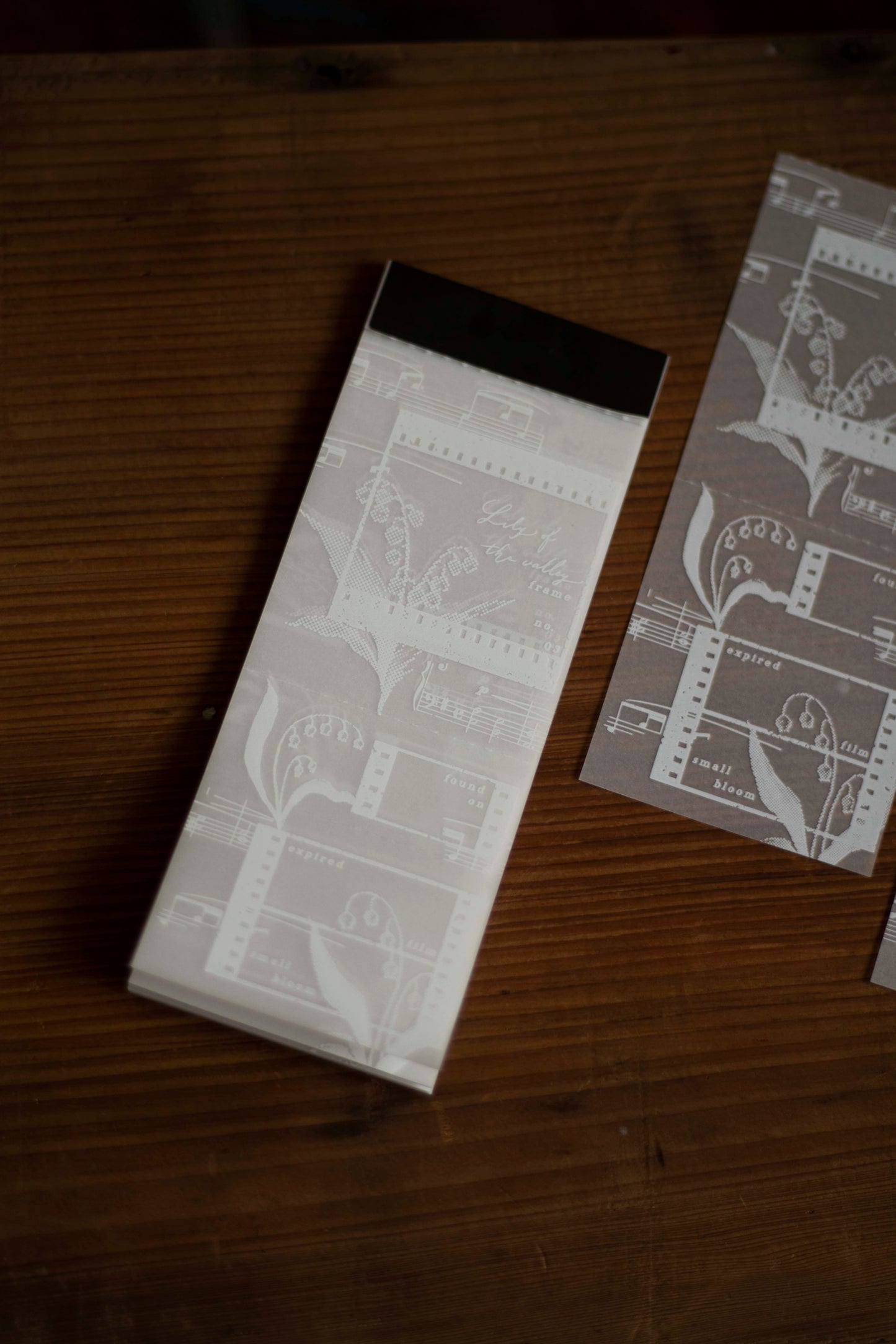 Loi Design Tracing Paper Memo Pad | Film Negative Collection