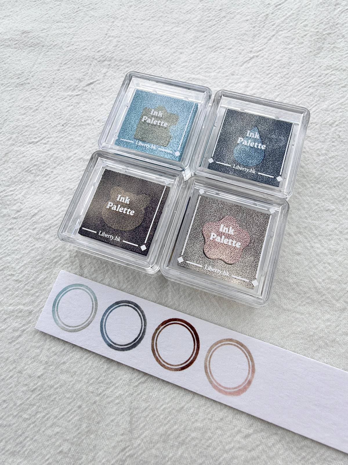 (PRE ORDER) Liberty.hk Ink Pads | Ink Palette (dual Color) (4 options)