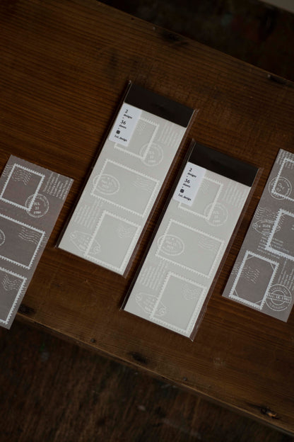 Loi Design Tracing Paper Memo Pad | Postage Stamp Collection