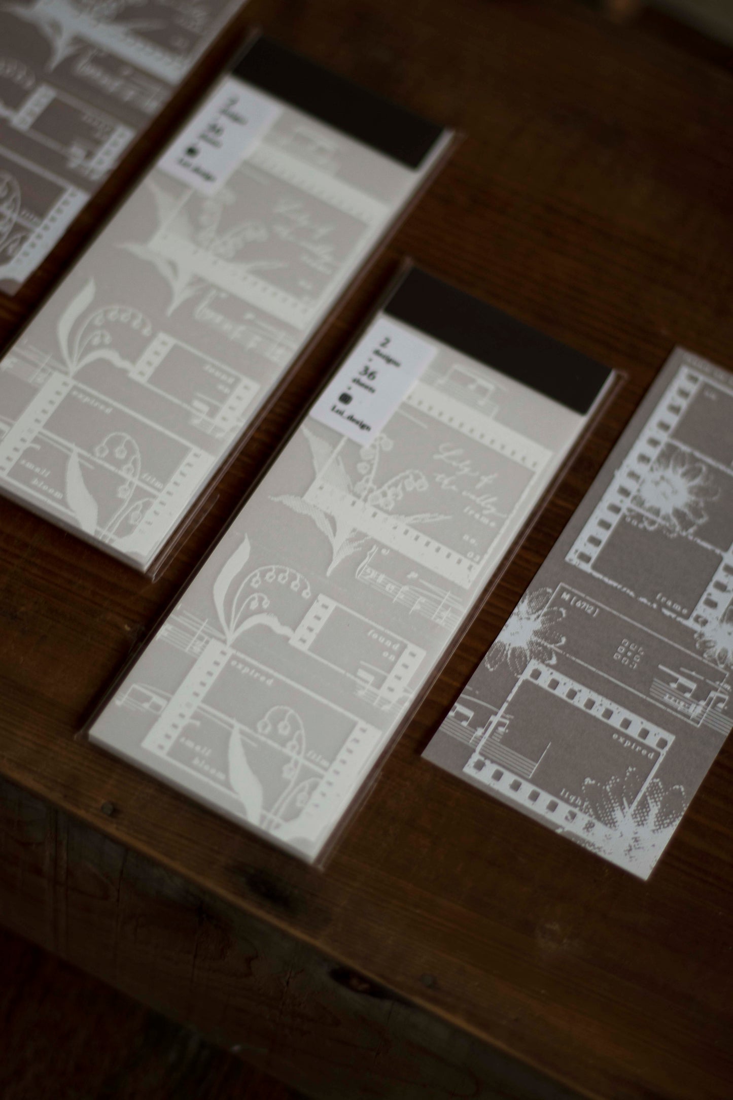 Loi Design Tracing Paper Memo Pad | Film Negative Collection