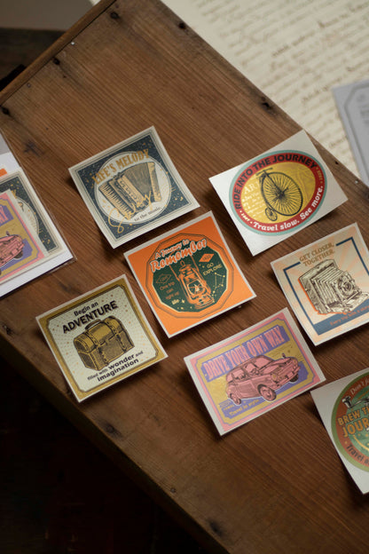Loi Design Sticker Pack | Bronzing Sticker - The Next Journey