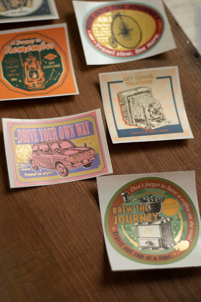Loi Design Sticker Pack | Bronzing Sticker - The Next Journey