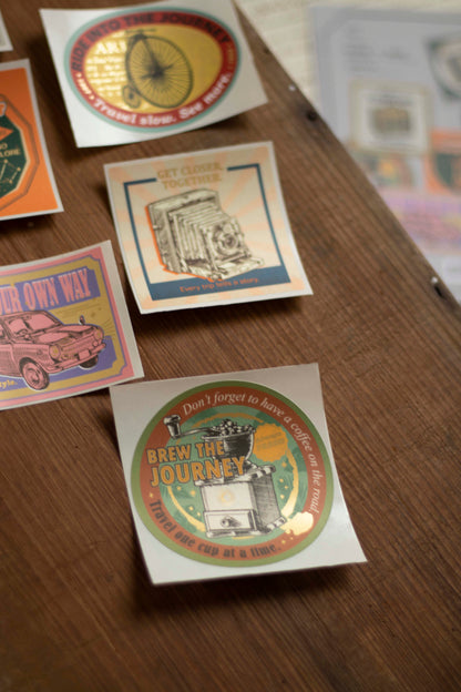 Loi Design Sticker Pack | Bronzing Sticker - The Next Journey