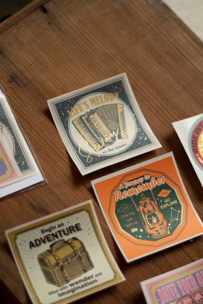 Loi Design Sticker Pack | Bronzing Sticker - The Next Journey