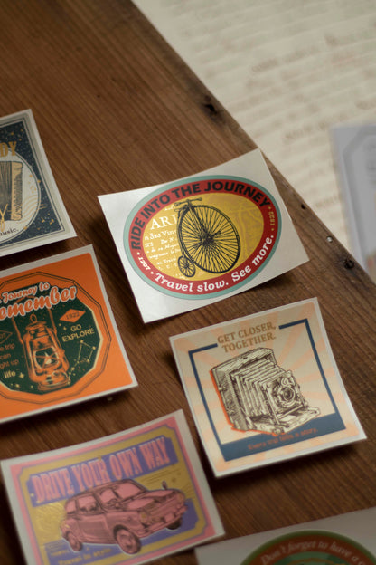 Loi Design Sticker Pack | Bronzing Sticker - The Next Journey