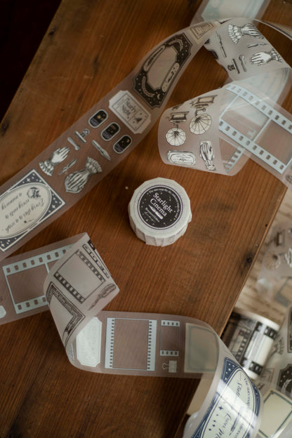 Loi Design Die-cut Matte PET Tape | Starlight Cinema-Remastered (5cm)
