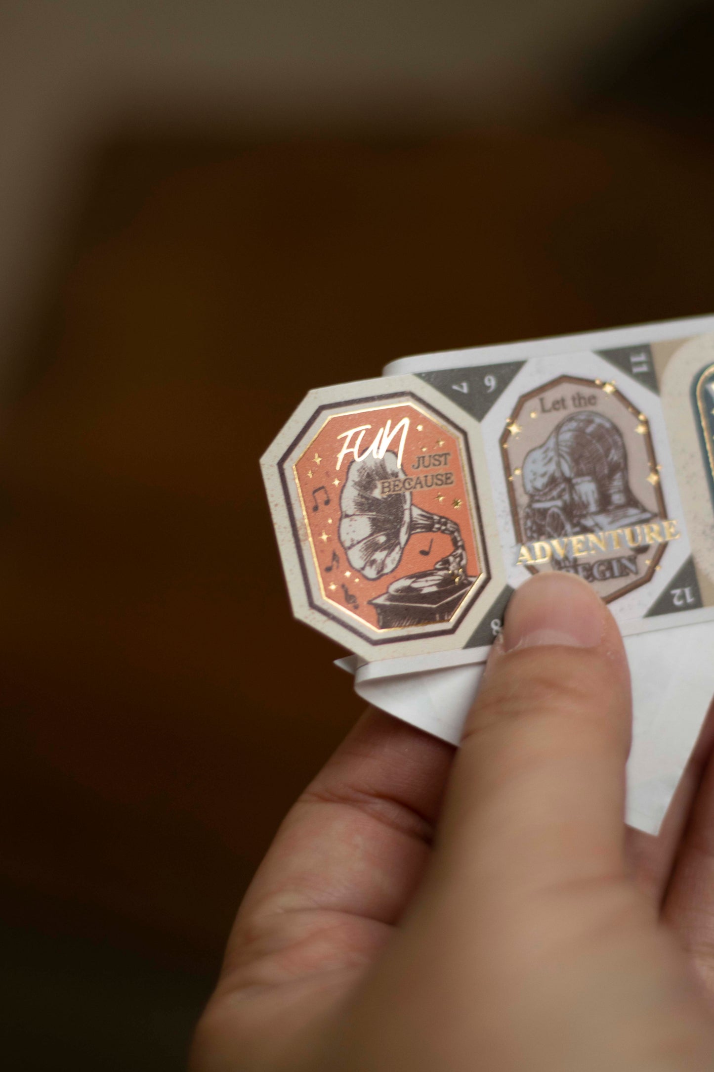 Loi Design Die-cut Paper Tape | Next Journey (4cm) (Foiled)