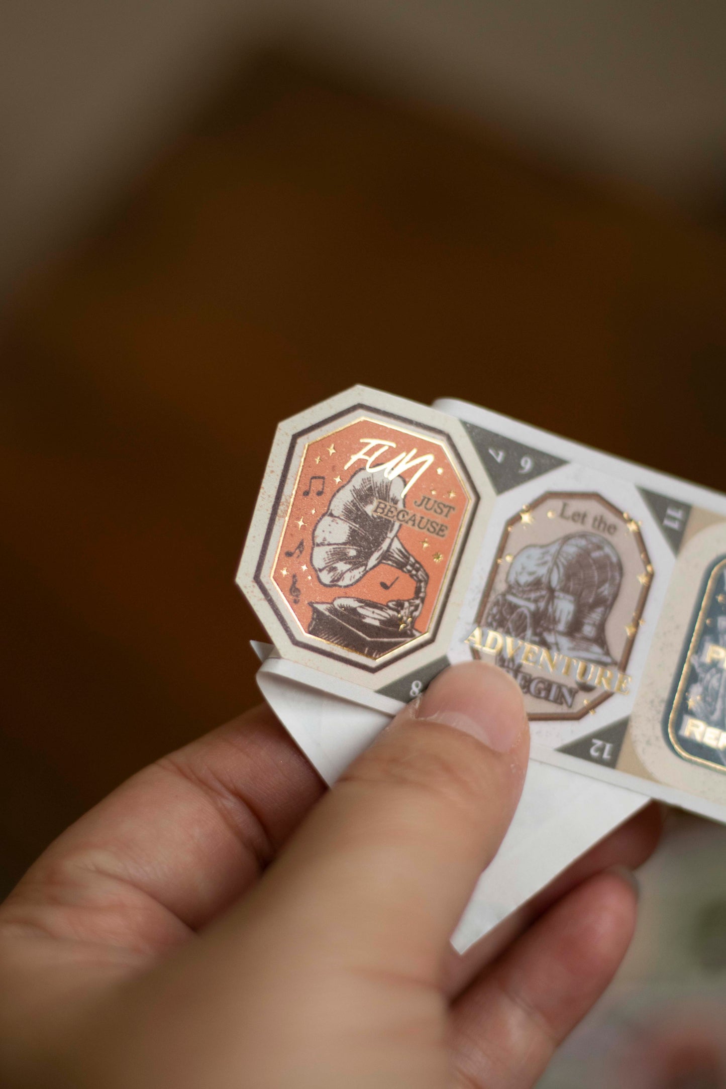 Loi Design Die-cut Paper Tape | Next Journey (4cm) (Foiled)