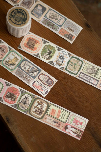 Loi Design Die-cut Paper Tape | Next Journey (4cm) (Foiled)