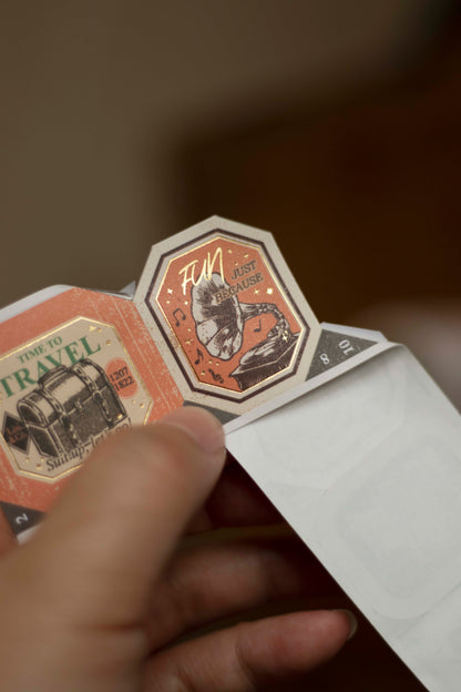 Loi Design Die-cut Paper Tape | Next Journey (4cm) (Foiled)