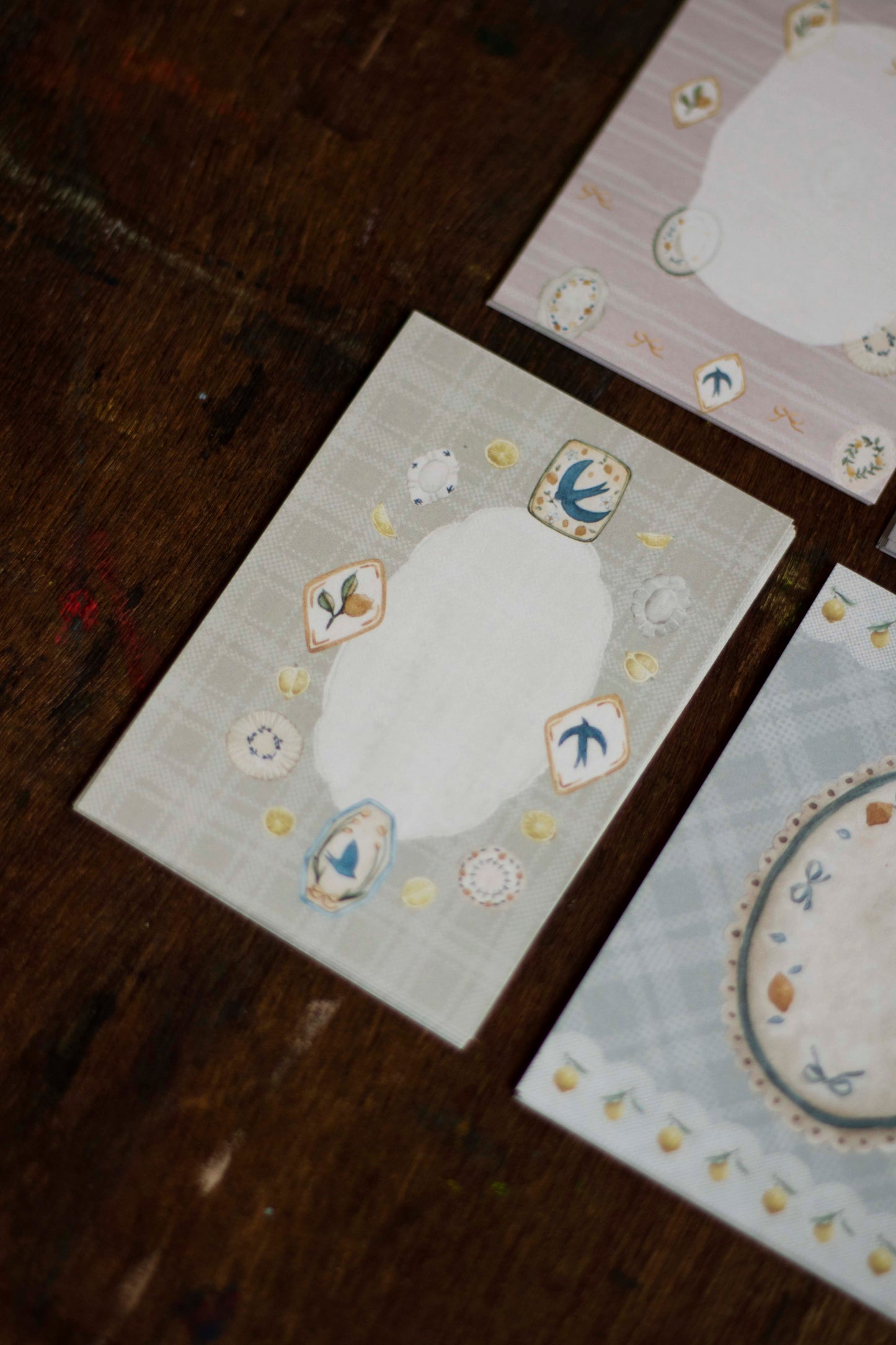 Loi Design Memo | Mini 5 - Lemon & Bird Tray