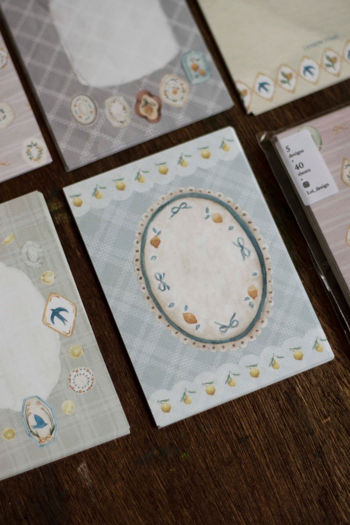Loi Design Memo | Mini 5 - Lemon & Bird Tray