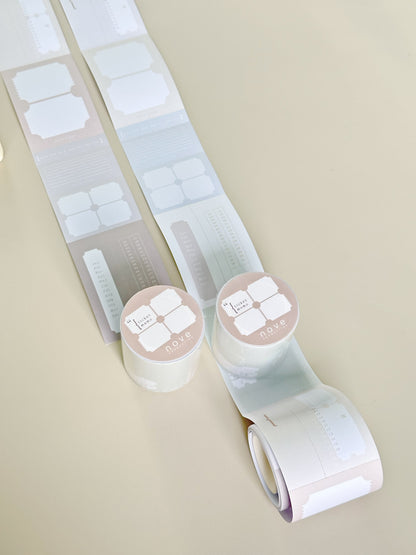 Paper Tape | Jourt'aime: Ticket Memo Tape (Writing Paper) (5.5cm)