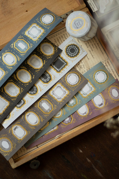 Loi Design Die-cut Paper Tape | Witch Hotel Tablecloth (4.5cm) (Foiled)