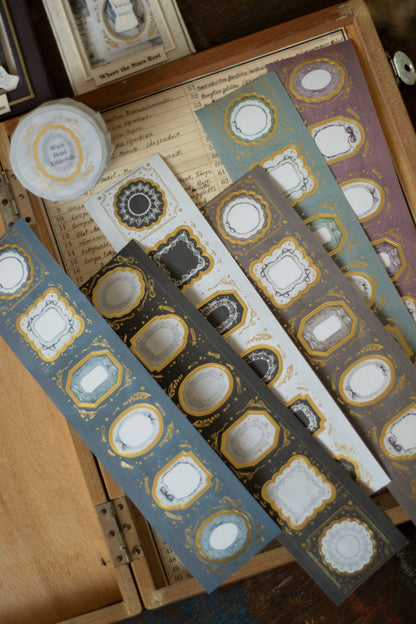 Loi Design Die-cut Paper Tape | Witch Hotel Tablecloth (4.5cm) (Foiled)
