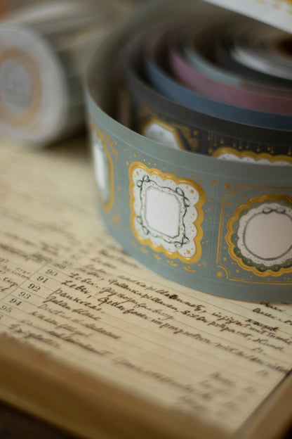 Loi Design Die-cut Paper Tape | Witch Hotel Tablecloth (4.5cm) (Foiled)