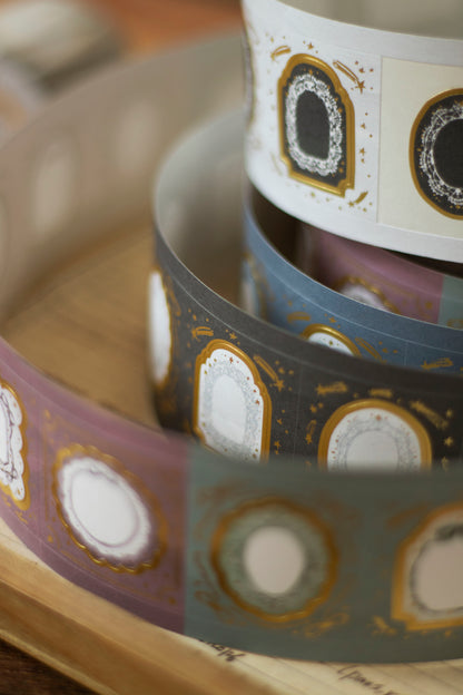 Loi Design Die-cut Paper Tape | Witch Hotel Tablecloth (4.5cm) (Foiled)