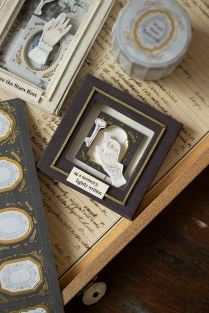 Loi Design Die-cut Paper Tape | Witch Hotel Tablecloth (4.5cm) (Foiled)