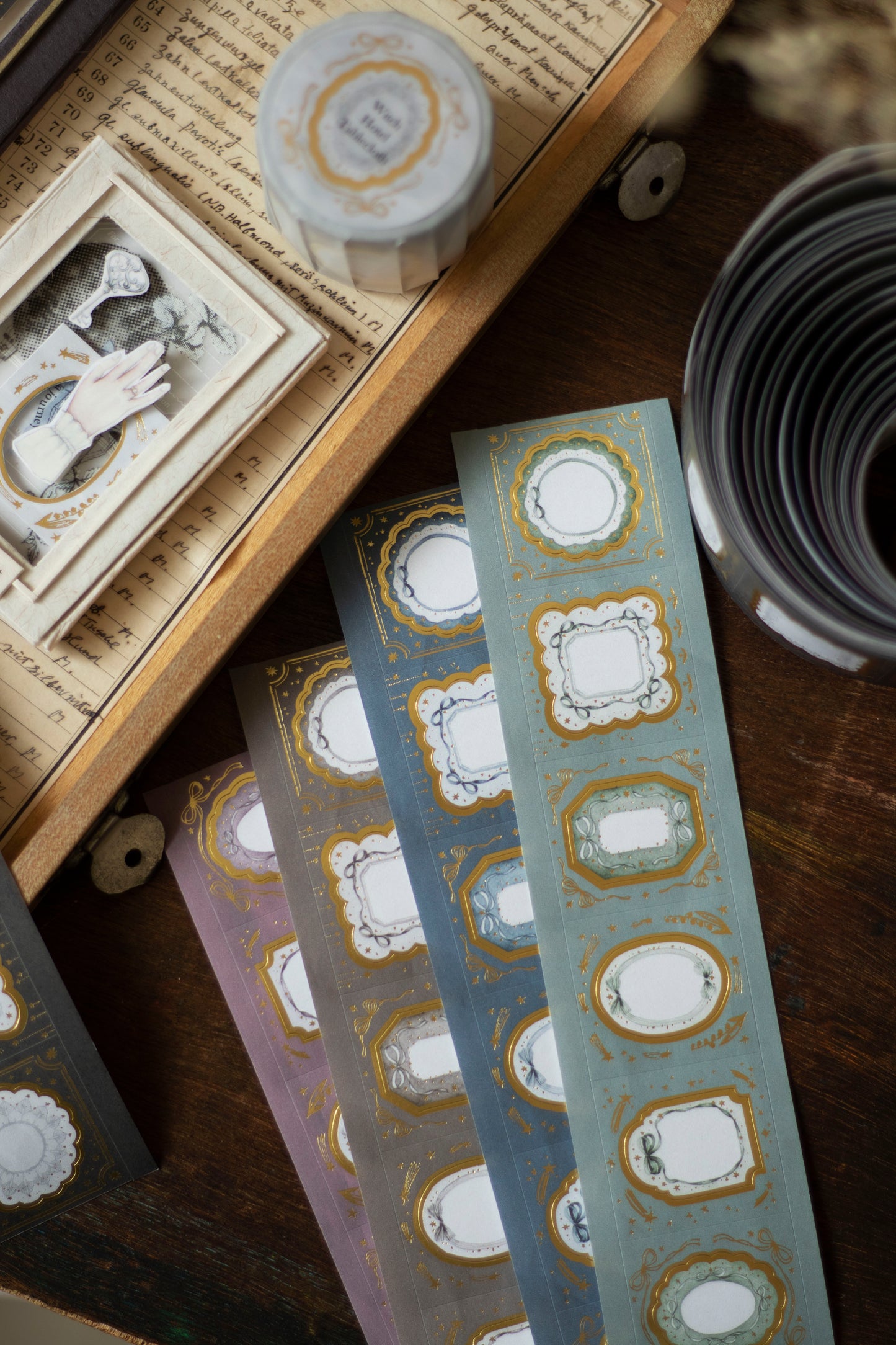 Loi Design Die-cut Paper Tape | Witch Hotel Tablecloth (4.5cm) (Foiled)