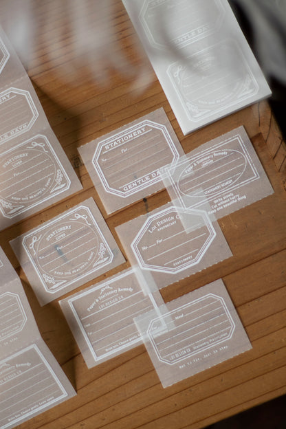 Loi Design Tracing Paper Memo Pad | Stationery Prescription Slip