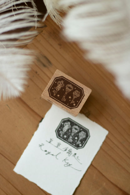 Loi Design Stamp | Antique Curiosities - Royal Key