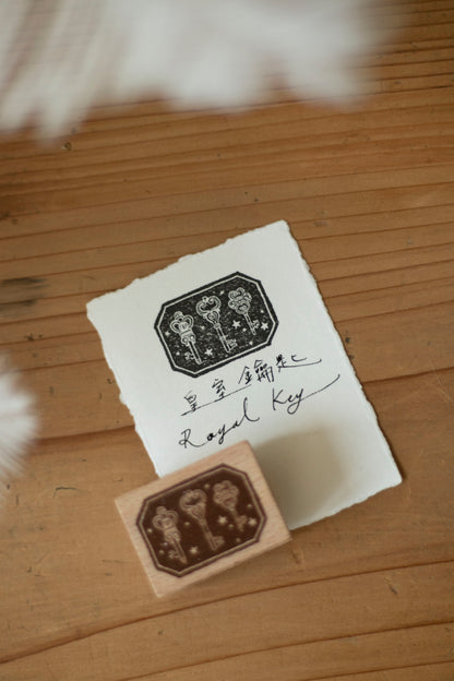 Loi Design Stamp | Antique Curiosities - Royal Key