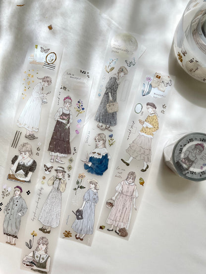 Washi / Matte PET Tape | Forest (4cm)