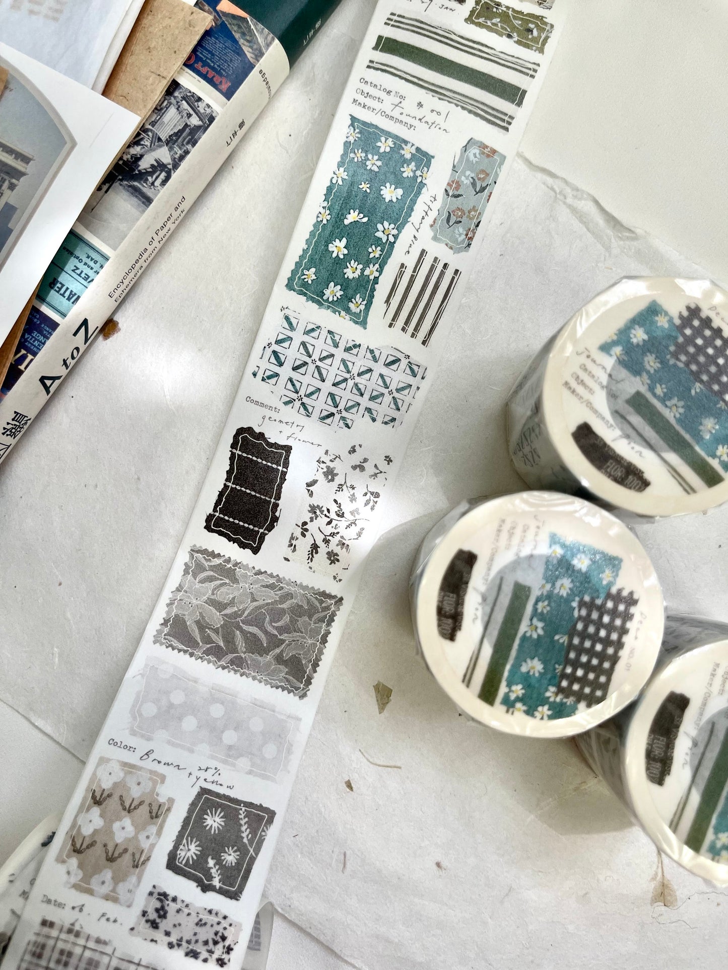 Die Cut Washi Tape | Cloth (5cm)