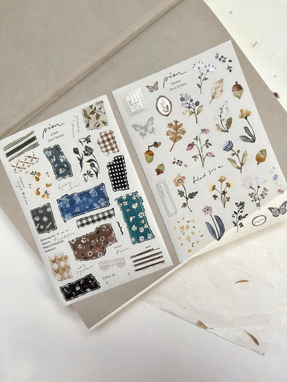 Washi Sticker | Cloth / Spring