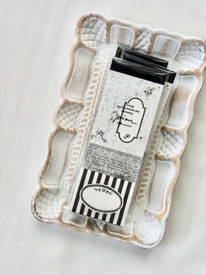 (PRE ORDER) Pion Memo Pad | Black Pages