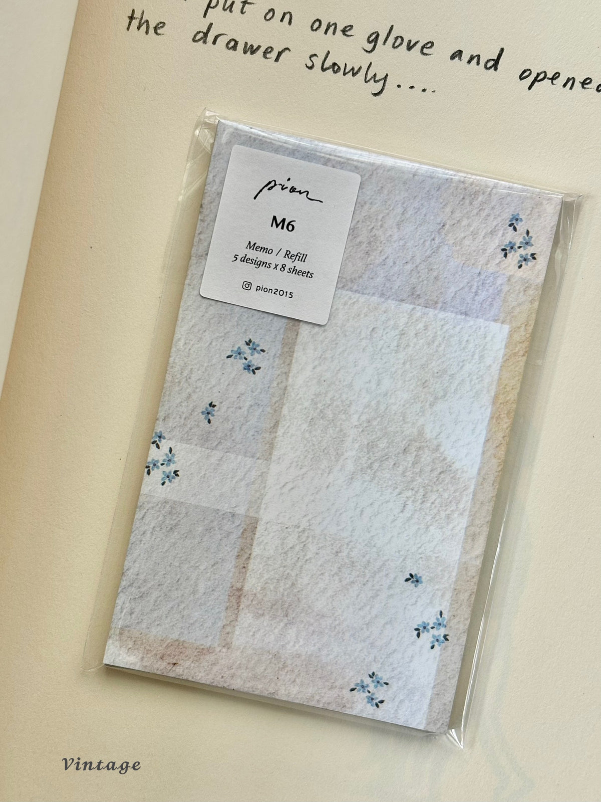 (PRE ORDER) Pion M6 Memo Card | Vintage