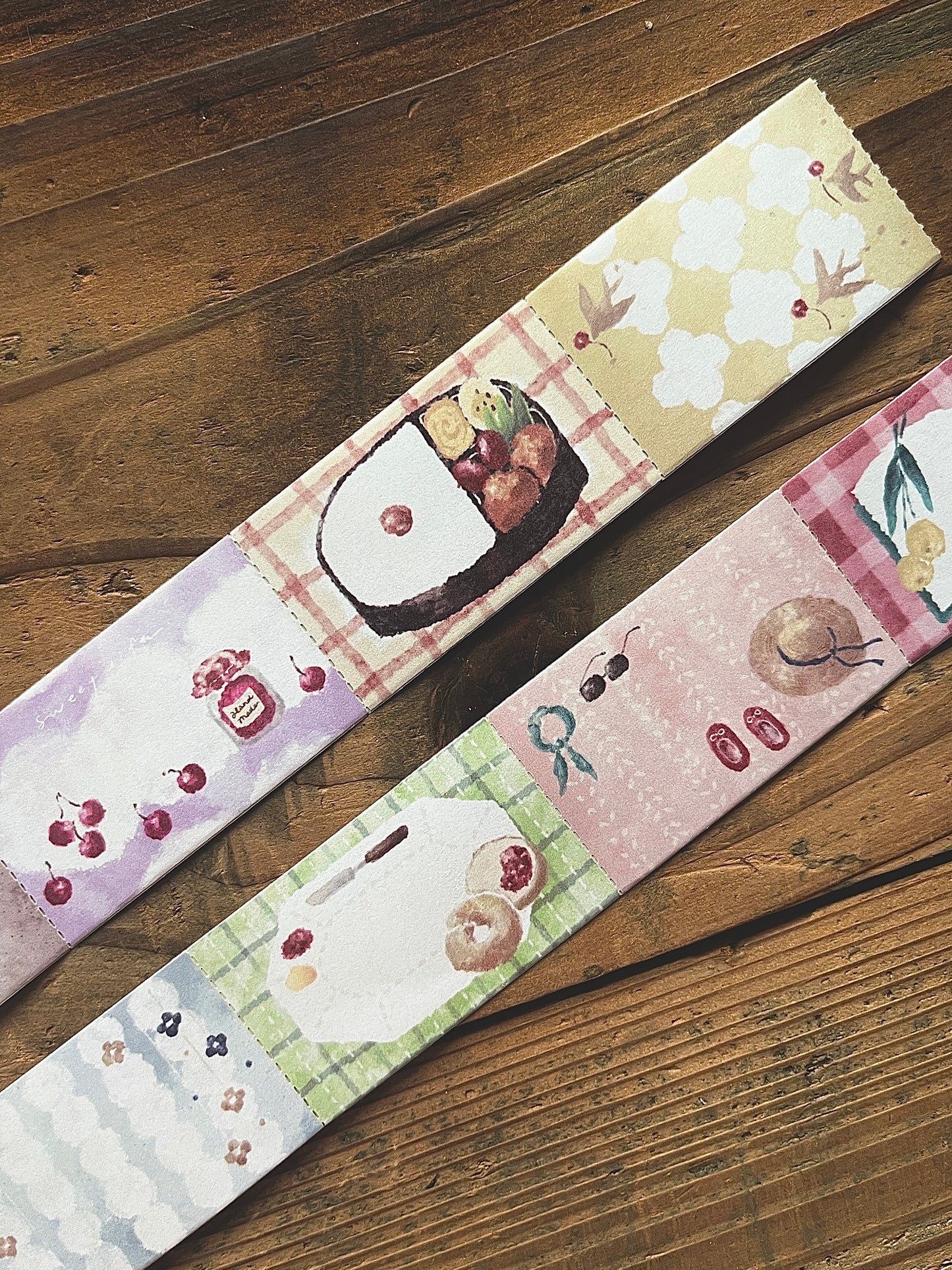 Breezy Studio Die-cut Memo Roll | Picnic (3cm)