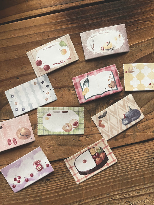 Breezy Studio Die-cut Memo Roll | Picnic (3cm)