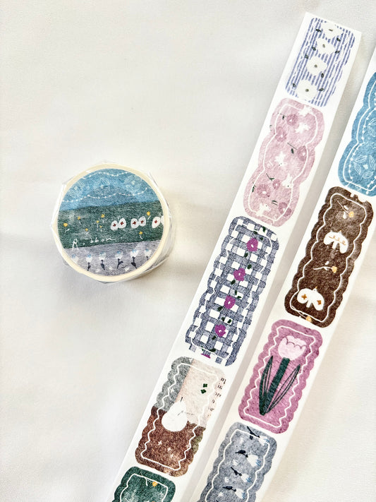 Kiss-cut Washi Tape |  Ribbon (2.5cm)