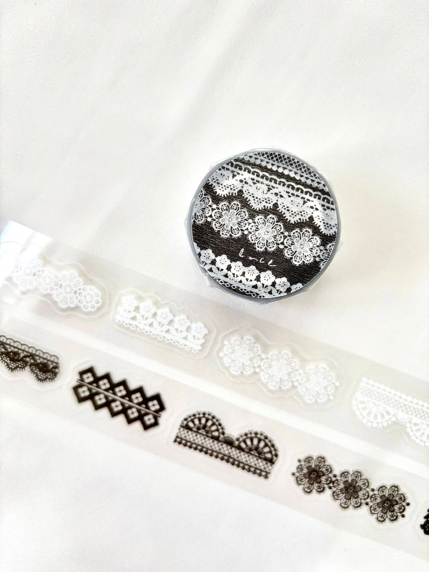 Kiss-cut Glossy PET Tape |  Lace (2.5cm)