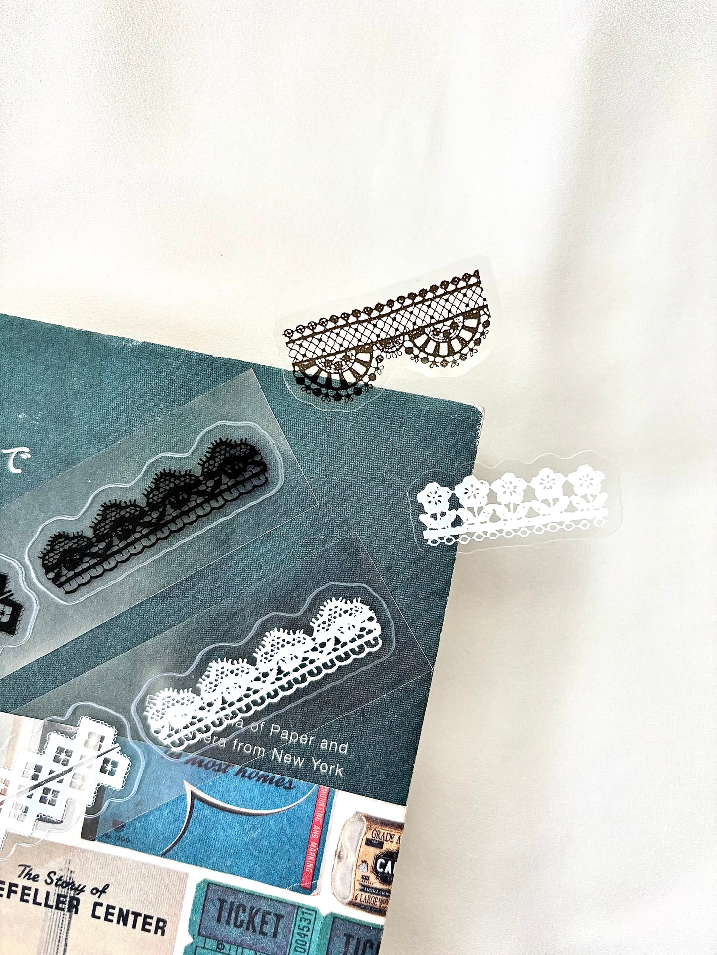 Kiss-cut Glossy PET Tape |  Lace (2.5cm)