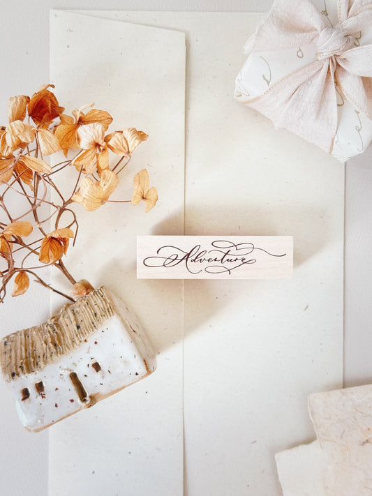 (PRE ORDER) Stamps | Flow & Slow (Calligraphy) (with variants)