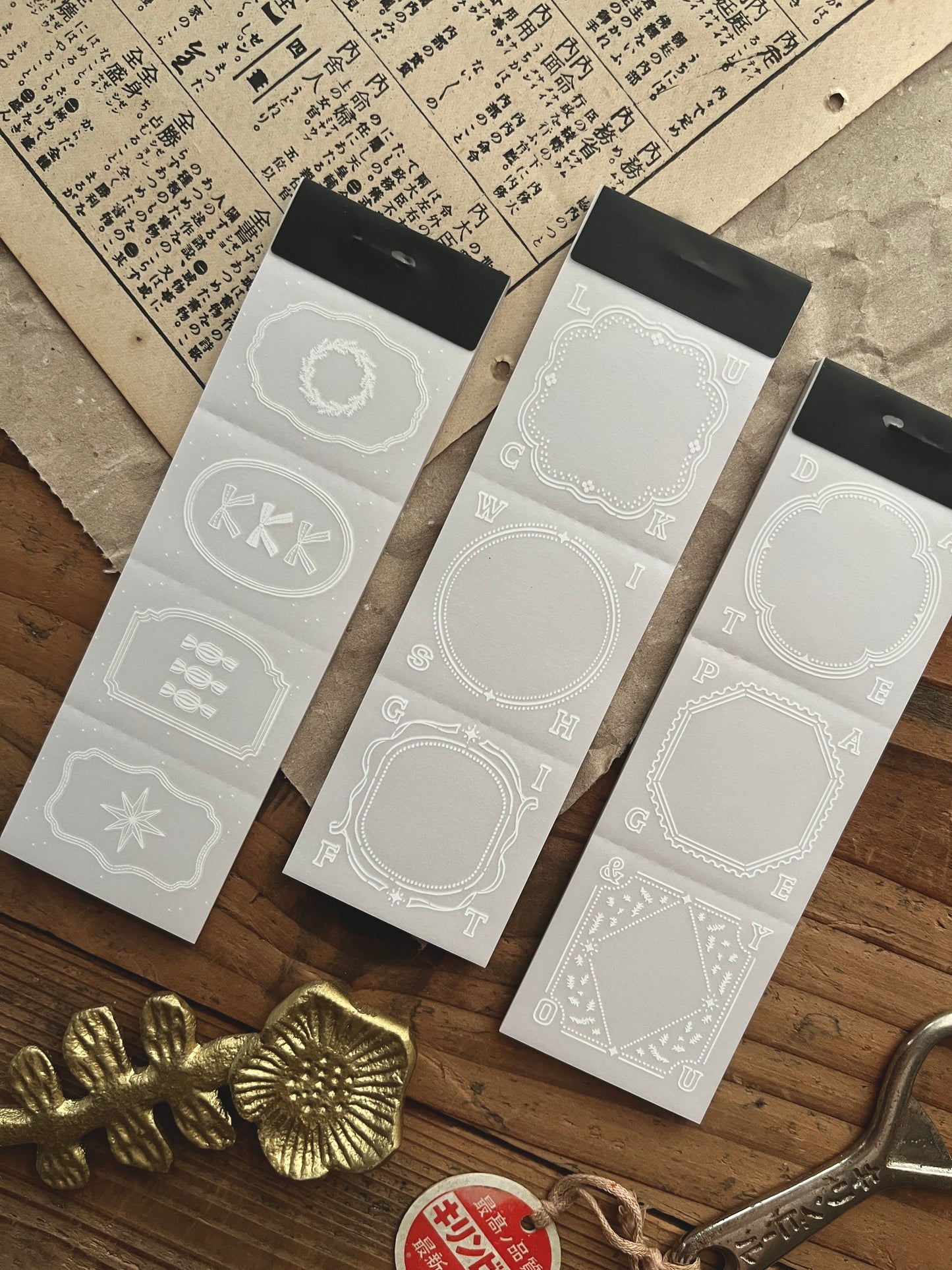 Breezy Studio Tracing Paper Pad | Wish / Date / Present (3 designs)