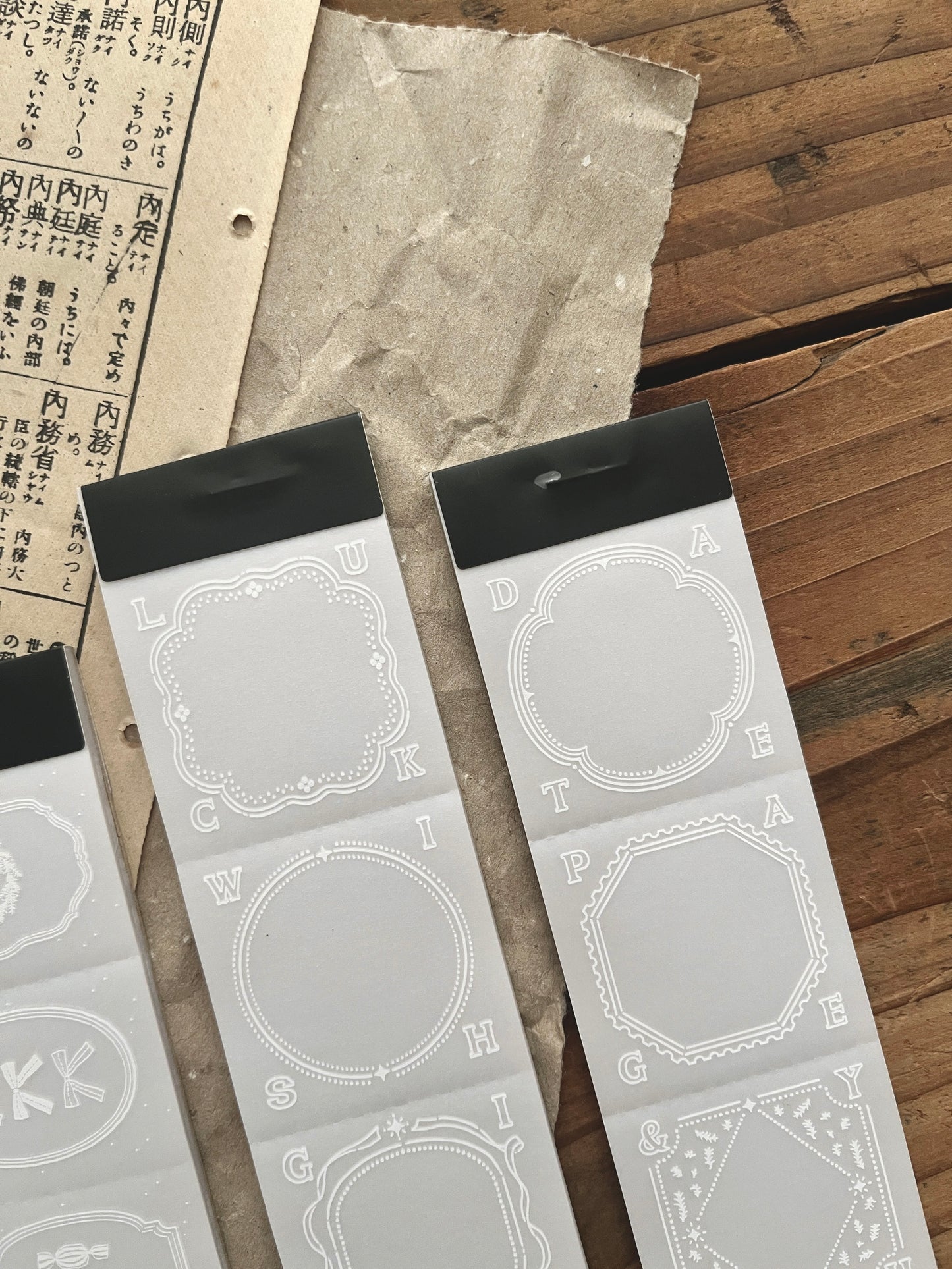 Breezy Studio Tracing Paper Pad | Wish / Date / Present (3 designs)