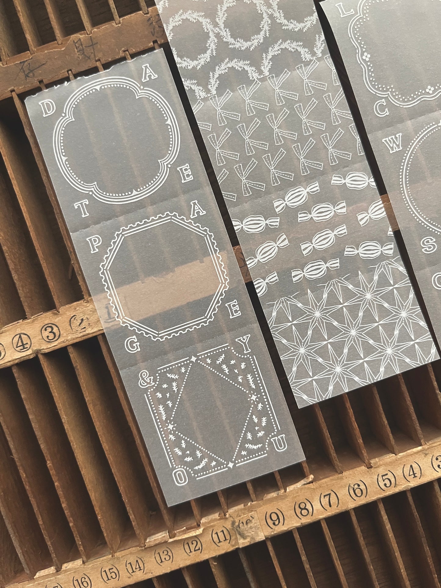 Breezy Studio Tracing Paper Pad | Wish / Date / Present (3 designs)