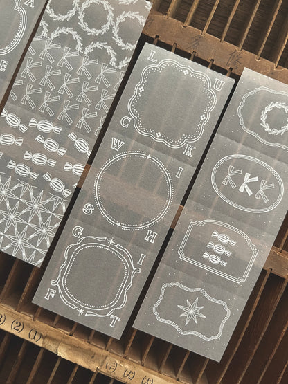 Breezy Studio Tracing Paper Pad | Wish / Date / Present (3 designs)