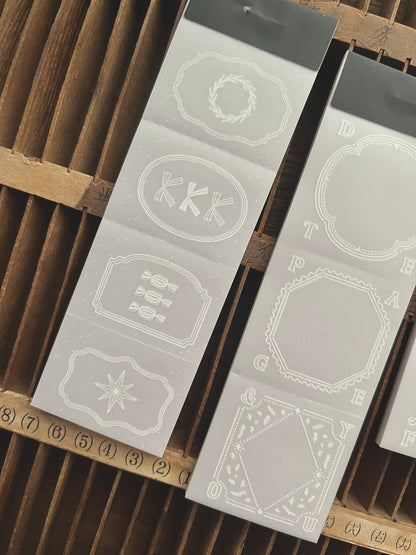 Breezy Studio Tracing Paper Pad | Wish / Date / Present (3 designs)