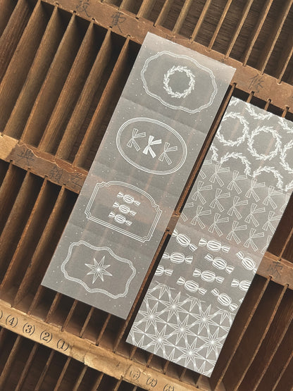 Breezy Studio Tracing Paper Pad | Wish / Date / Present (3 designs)