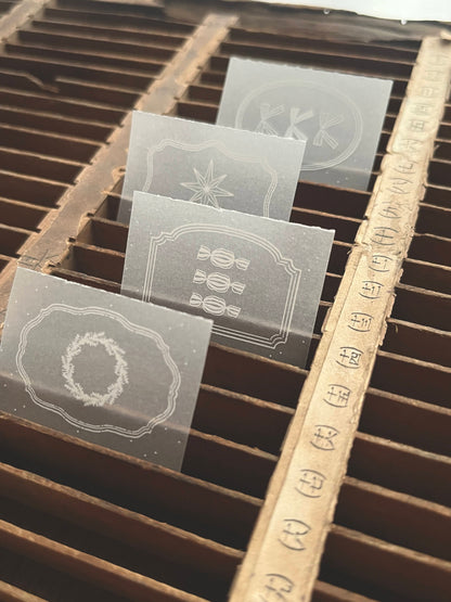 Breezy Studio Tracing Paper Pad | Wish / Date / Present (3 designs)