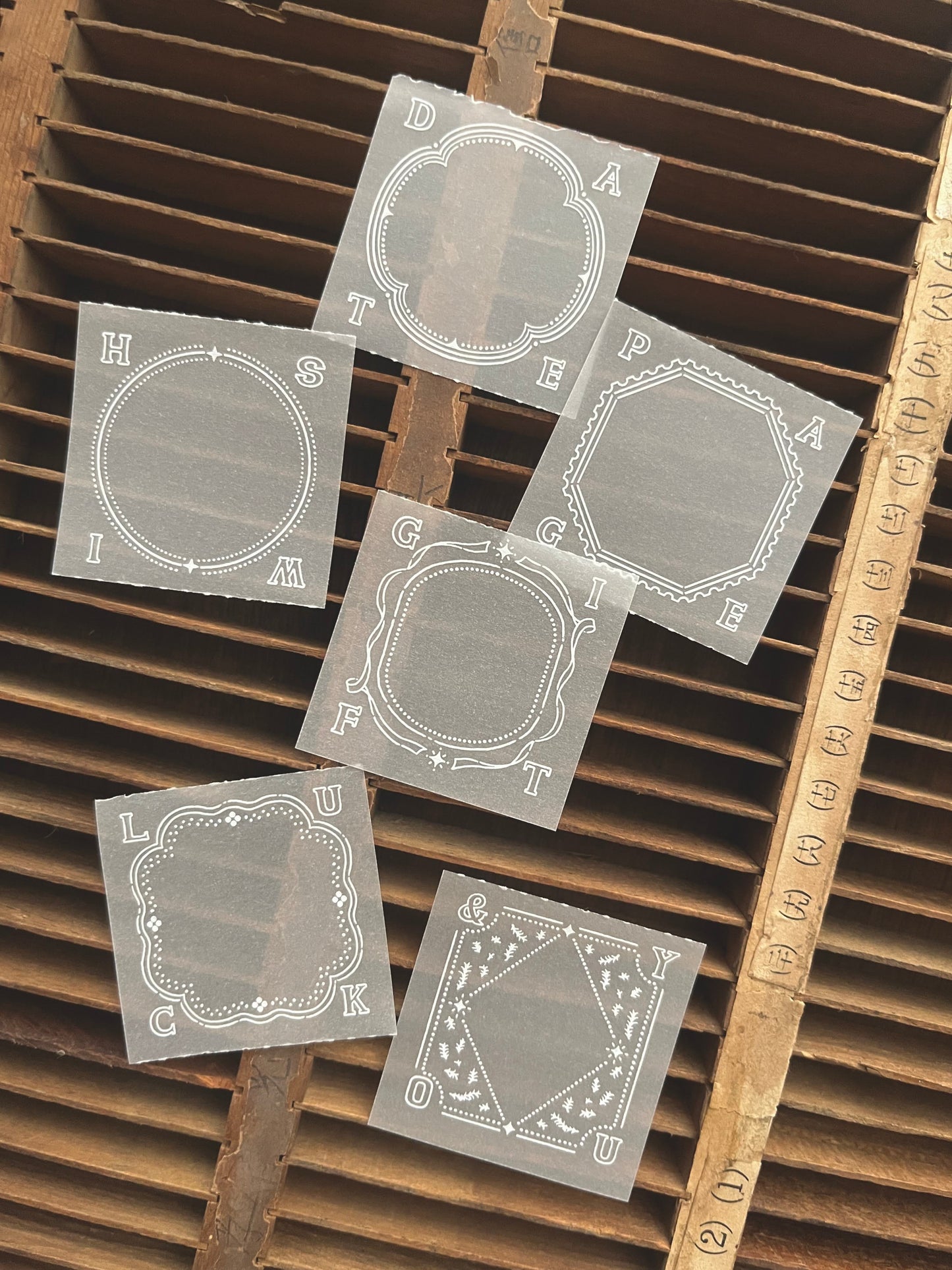 Breezy Studio Tracing Paper Pad | Wish / Date / Present (3 designs)
