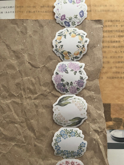 Breezy Studio Die-cut Memo Roll | Blossom (4.5cm)