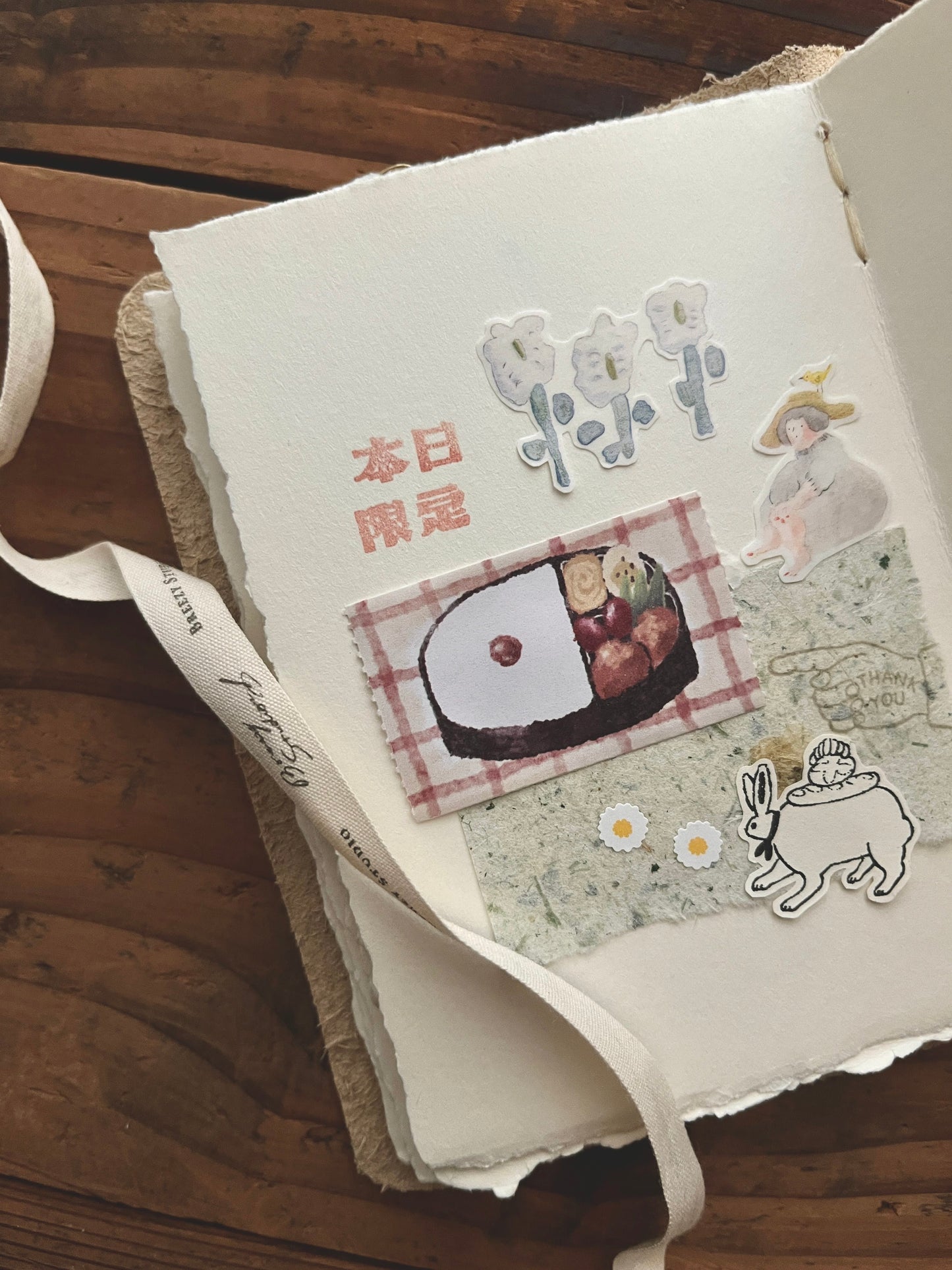 Breezy Studio Die-cut Memo Roll | Picnic (3cm)