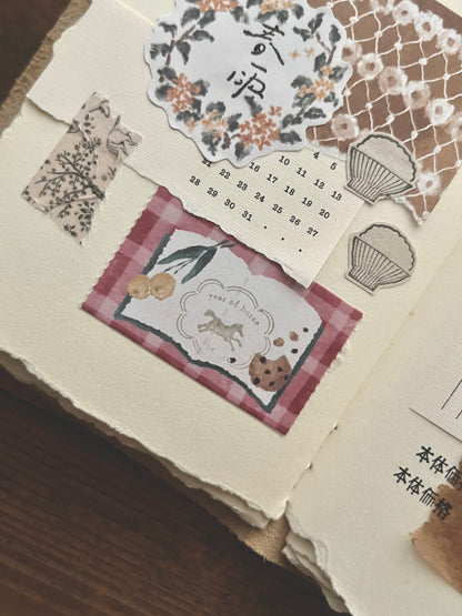 Breezy Studio Die-cut Memo Roll | Picnic (3cm)