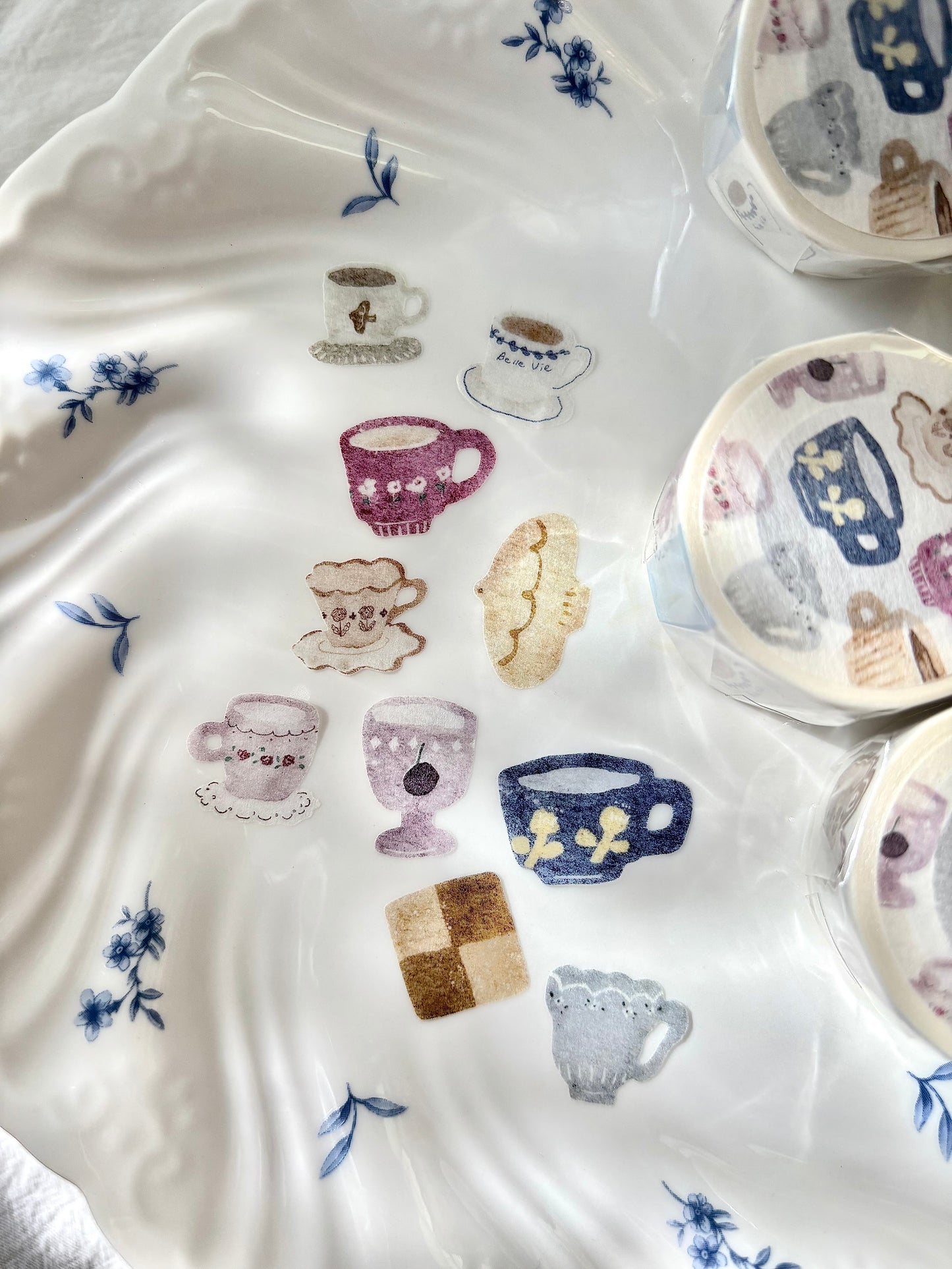 Kiss-cut Washi Tape | Afternoon tea (2.5cm)